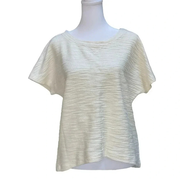 NWT Eberjey textured cotton top size small. - Picture 2 of 4